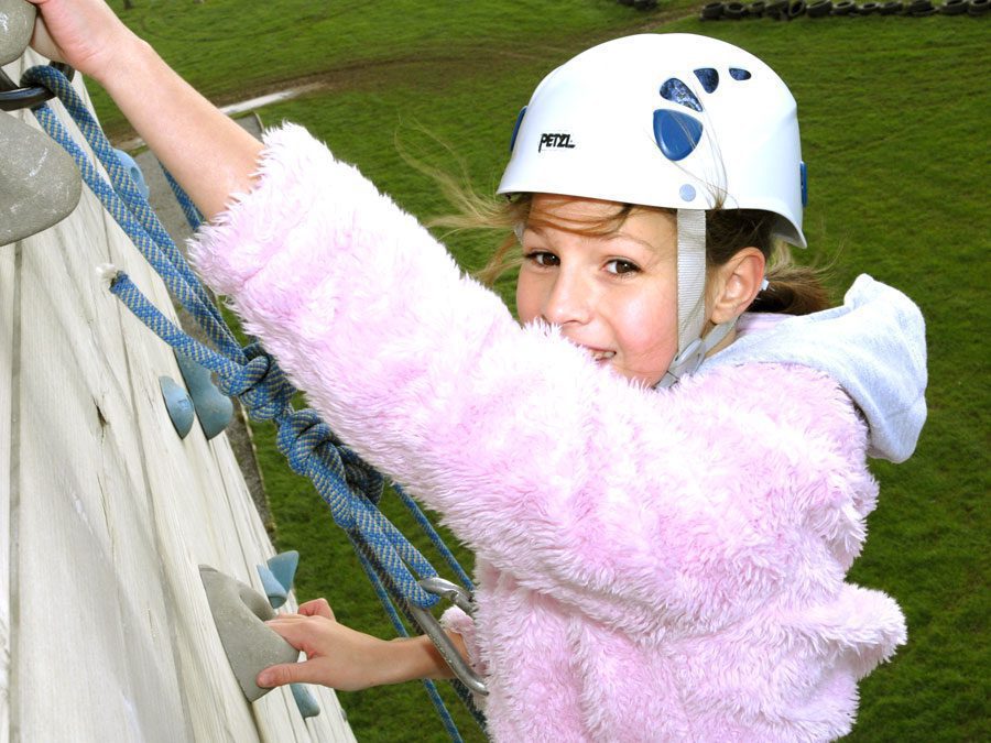 High Ropes Climbing Course at Adventures Wales