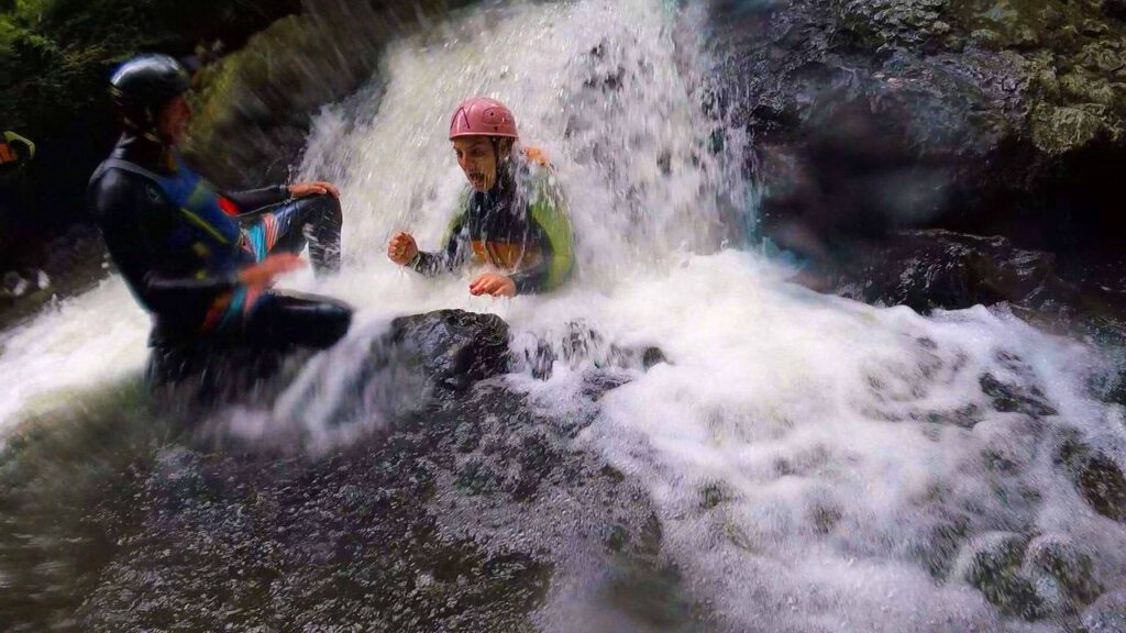 Gorge Walking and Gorge Scrambling near Cardiff with Adventures Wales